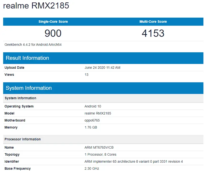 realme xsds