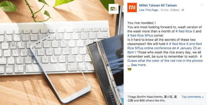 redmi 5 launch taiwan