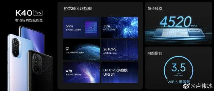 redmi k40 pro b