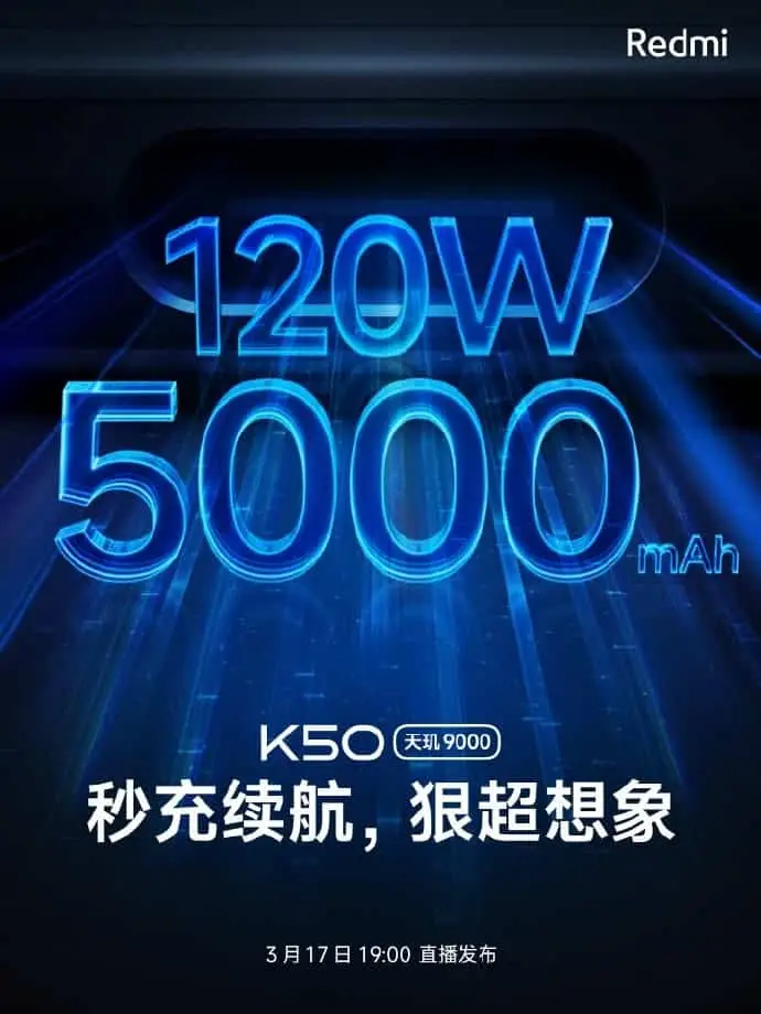 redmi k50 charging c