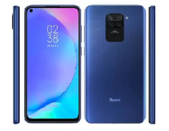 redmi note 9 render