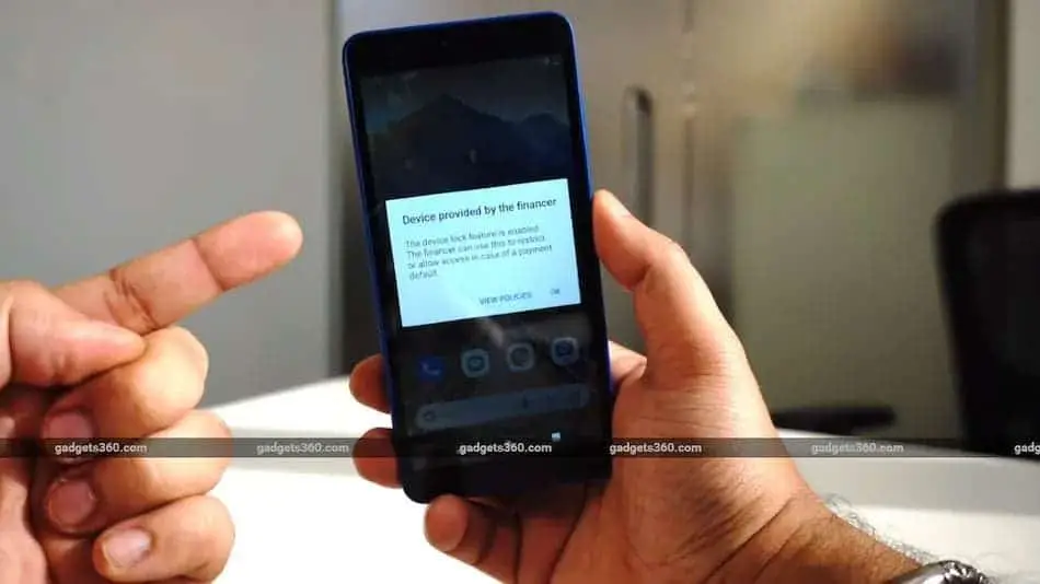 reliance jiophone next device lock feature