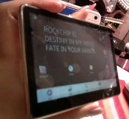 rockchip w7 ipad clone screen