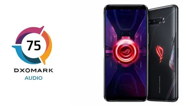 rog phone 3 dxomark audio