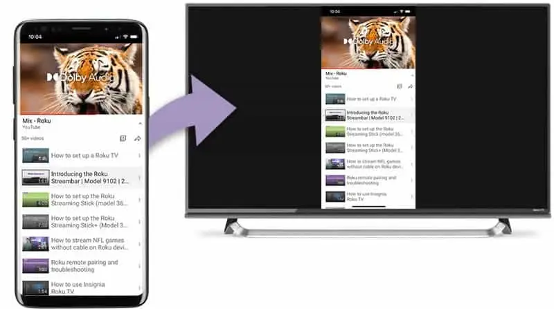 roku os screen mirroring