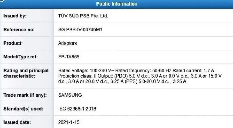 samsung 65 wcharger