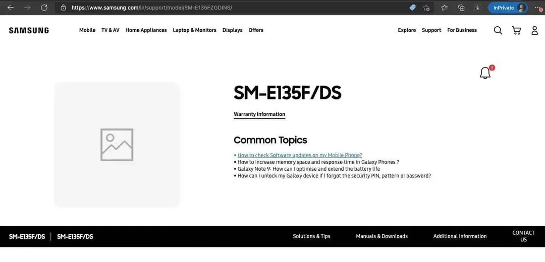 samsung galaxy f13 support page samsung india