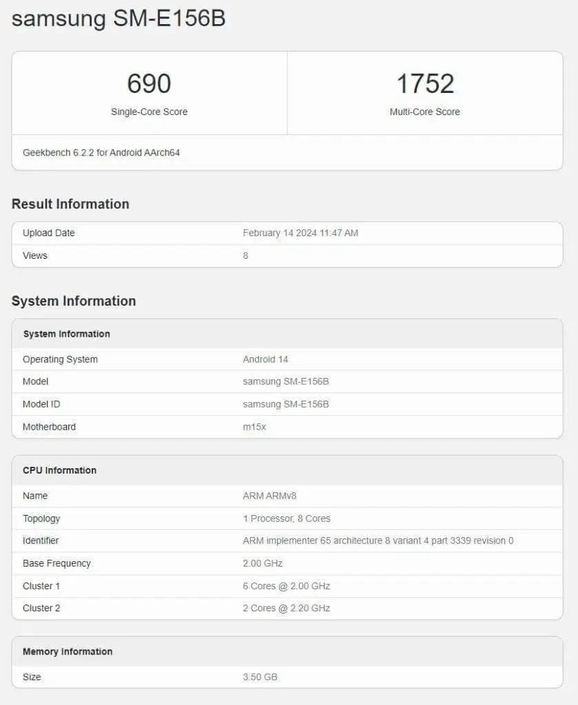 samsung galaxy f15 5g geekbench leak 839x1024 1