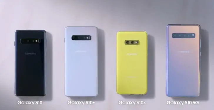 samsung galaxy s10