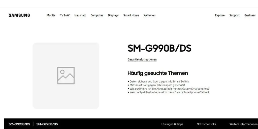 samsung galaxy s21 fe 5g model number