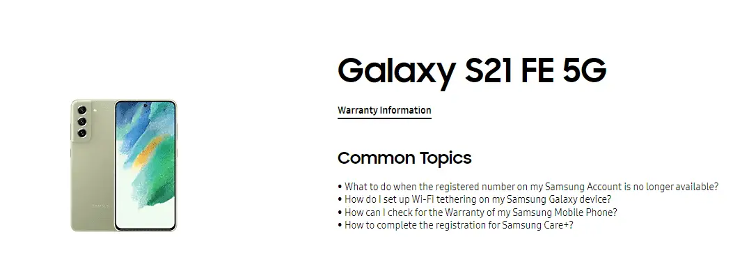 samsung galaxy s21 fe