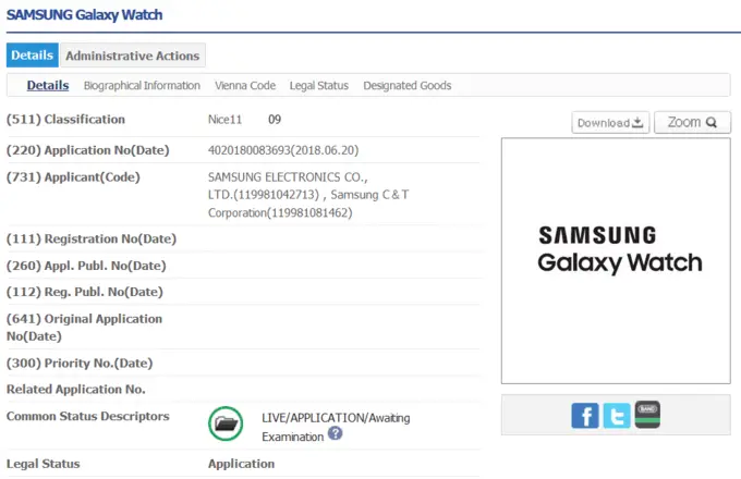 samsung galaxy watch logo
