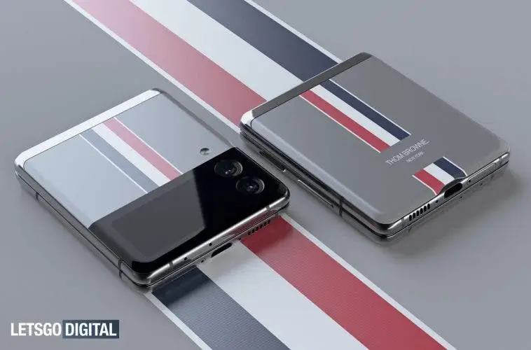 samsung galaxy z flip 3 thome browne edition 5