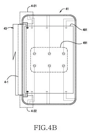 samsung patent us20170351297 figure 4b from wipopng