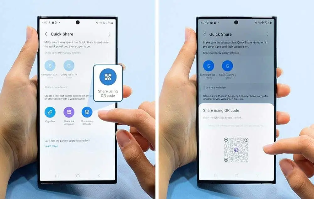 samsung quick share