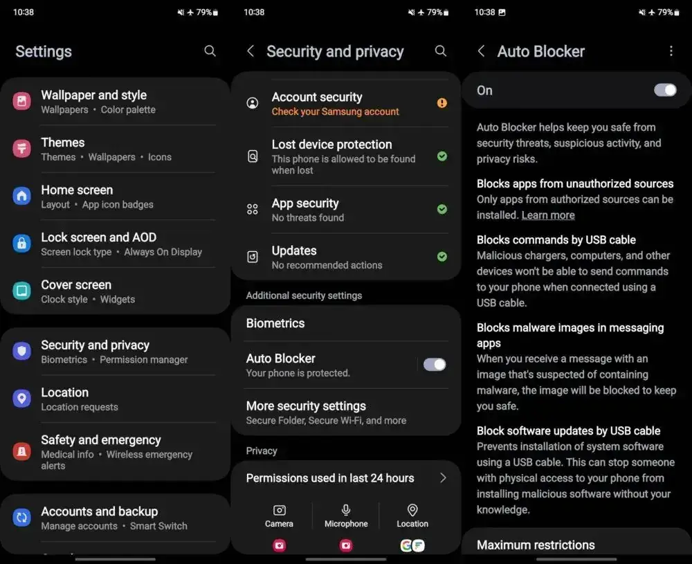 samsung sideloading a