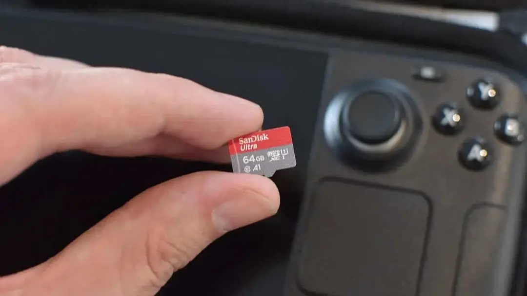 sandisk ultra steam deck