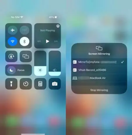 screen mirror iphone