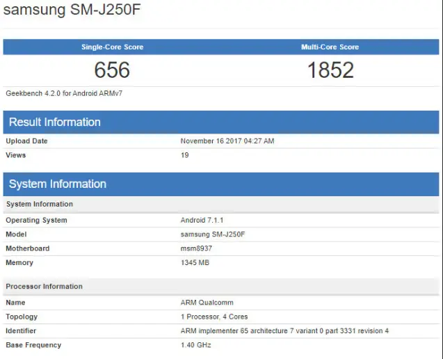 screenshot 2017 11 16 image from samsung galaxy j2 pro 2018 alleged specs confirm its an entry level smartphone