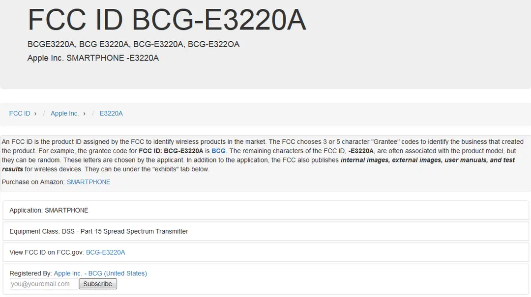 screenshot 2018 09 27 fcc id bcg e3220a smartphone by apple inc 1