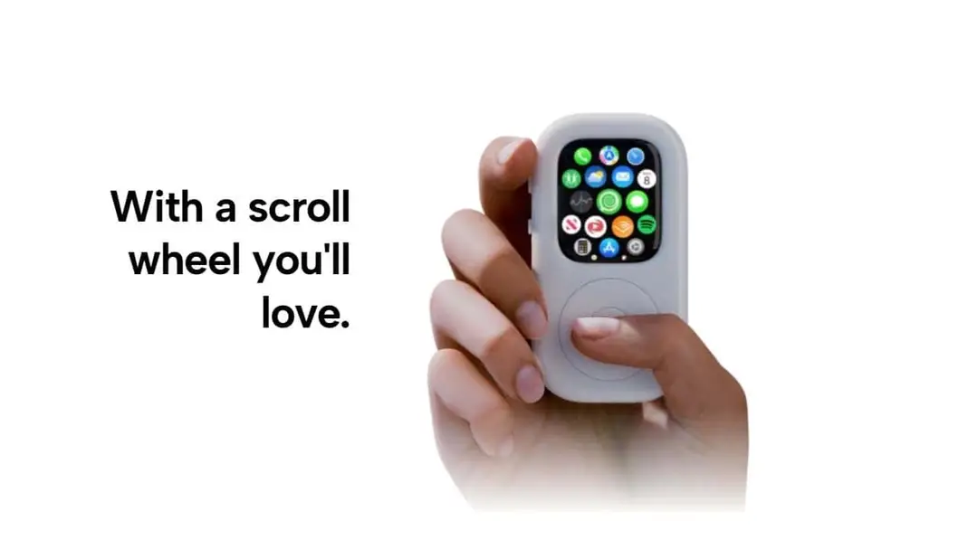 scroll wheel of tinypod