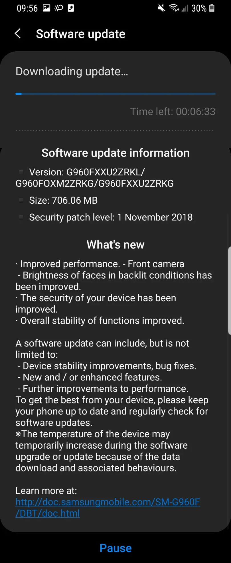 second android pie beta for galaxy s9