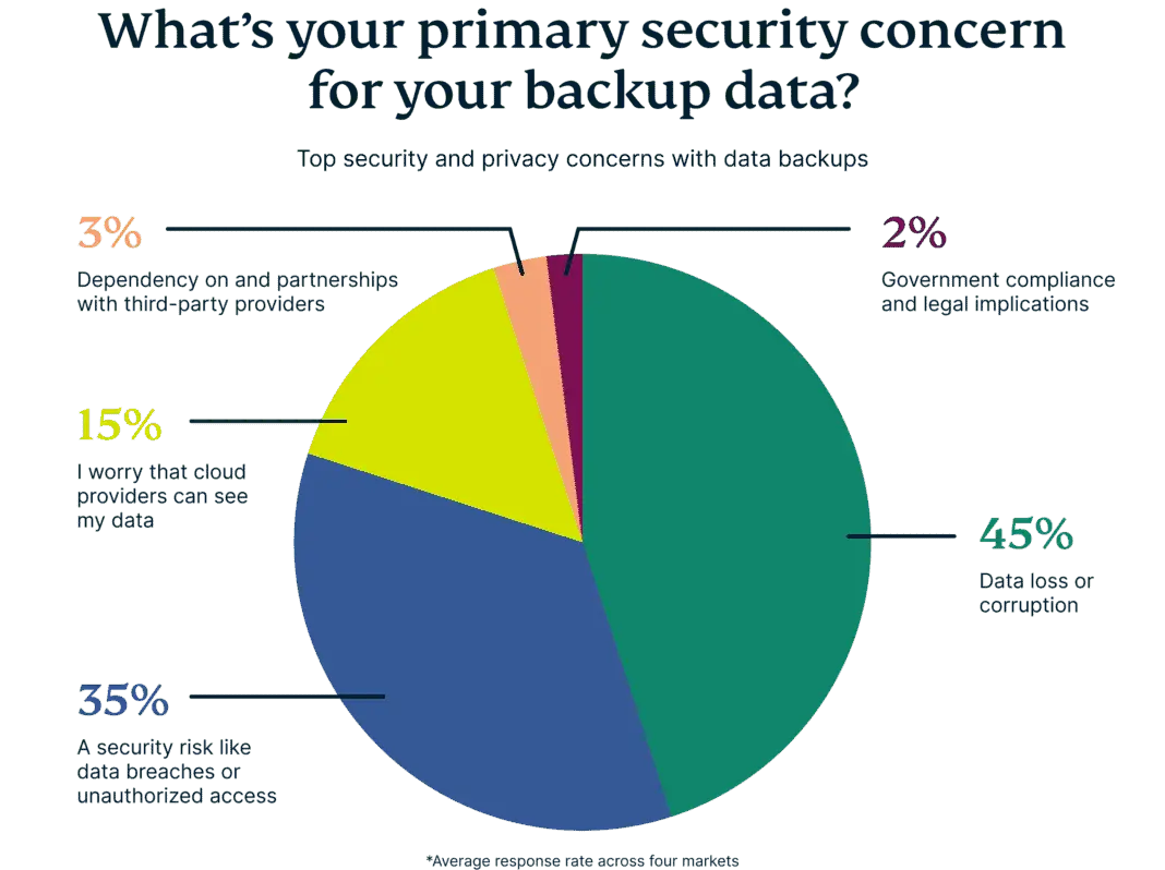 security concern for data backup