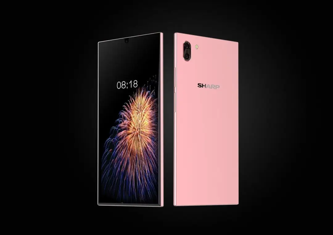 sharp borderless phone 1