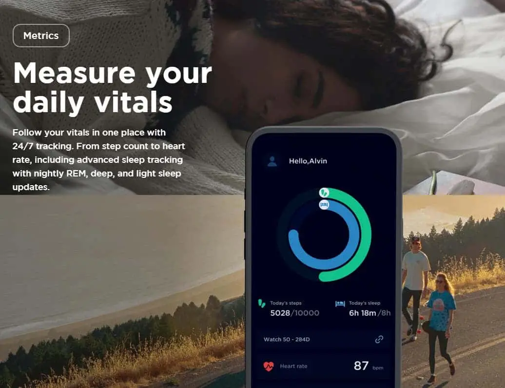 sleep tracking watch 40