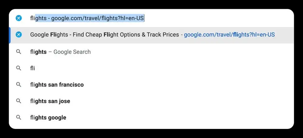 smart autocomplete google chrome