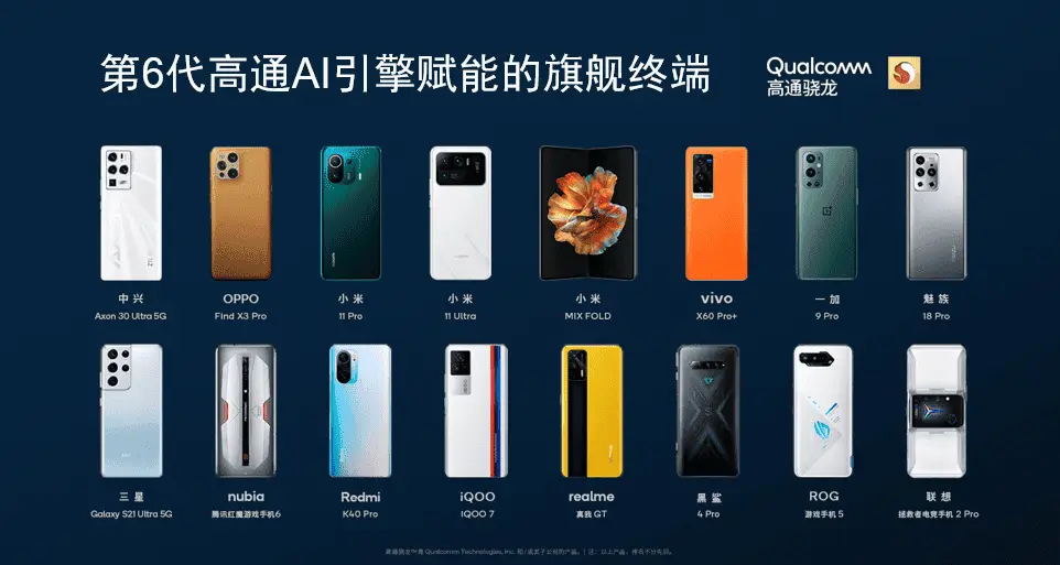 snapdragon 888 phones