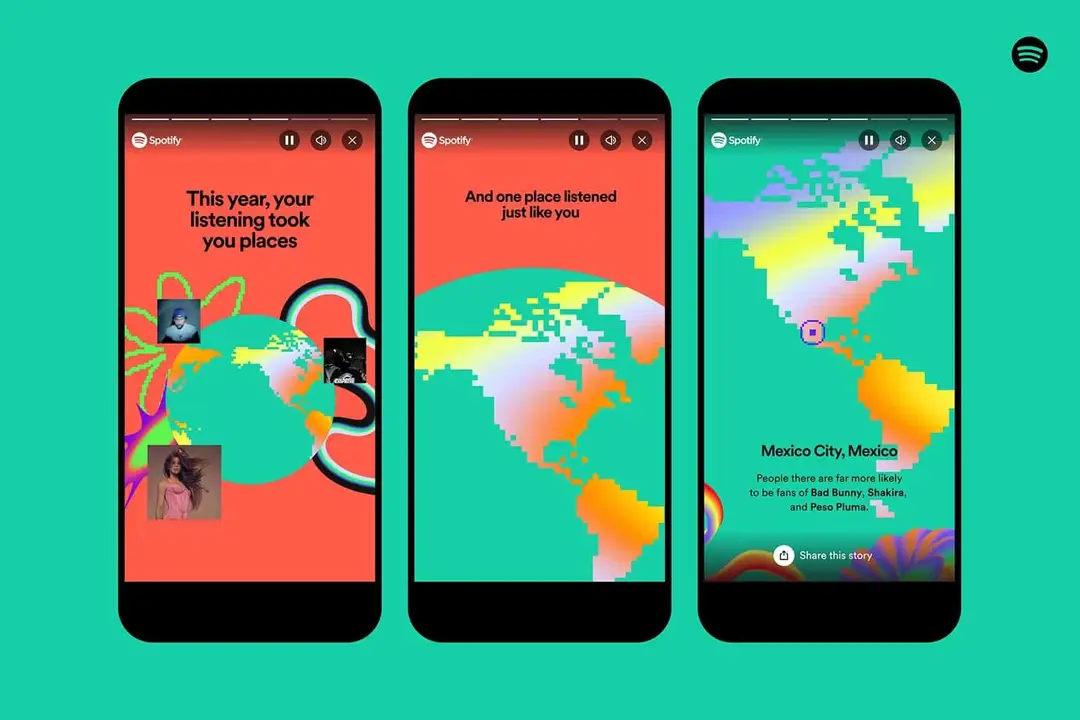 spotify wrapped location match