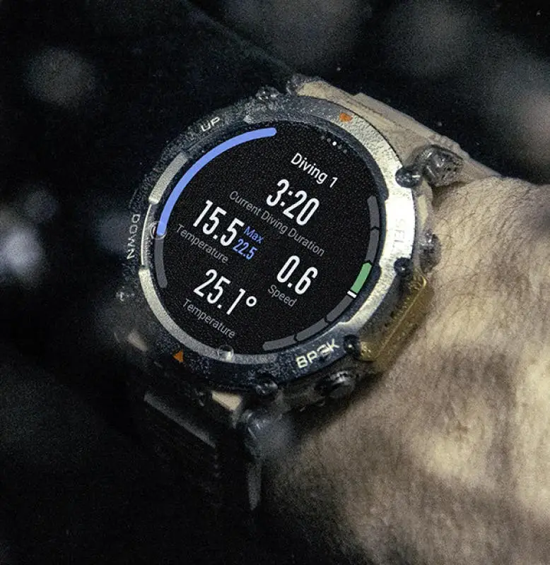 t rex ultra water diving