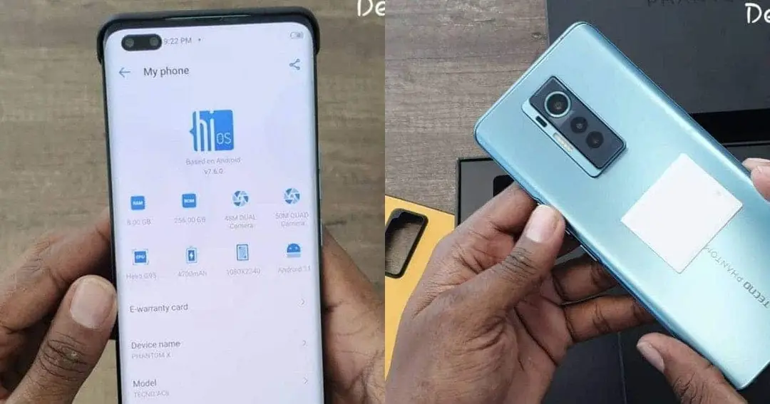 tecno phantom x