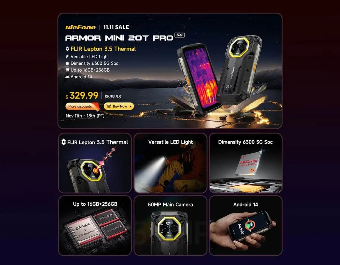 ulefone armor mini 20t pro 1