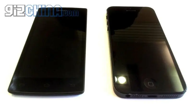 umeox x5 vs iphone5 5