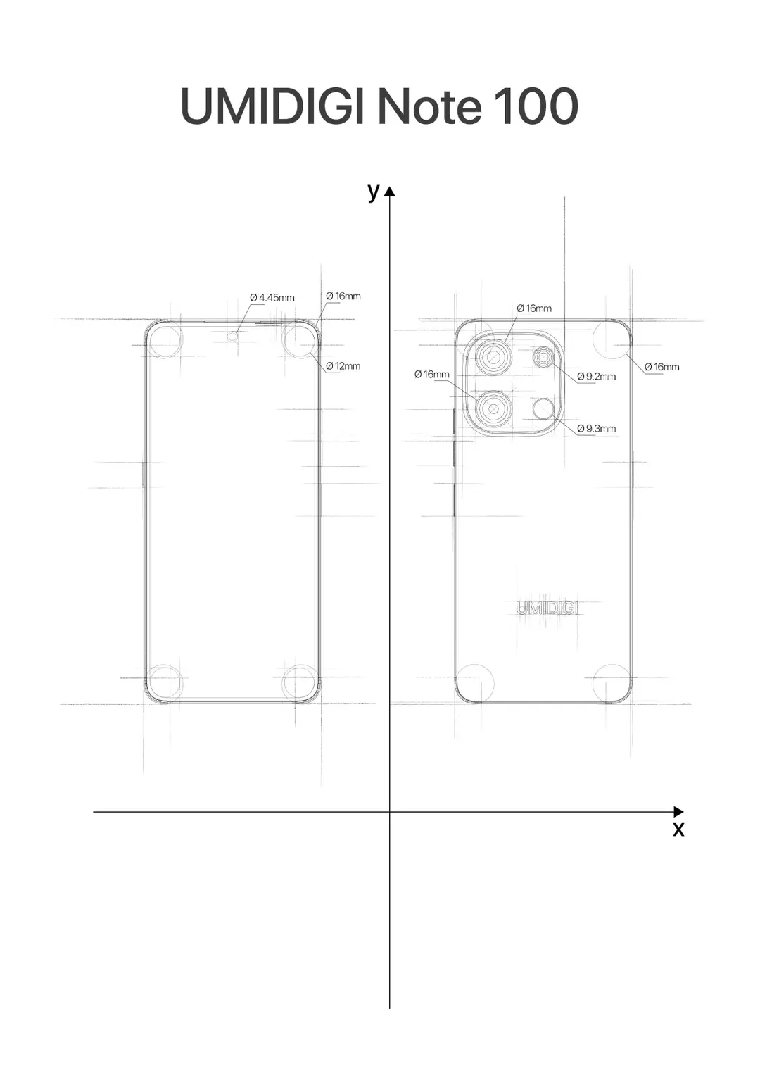 umidigi note 100 sketch