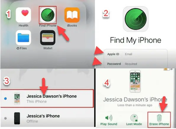 use find my when iphone unavailable
