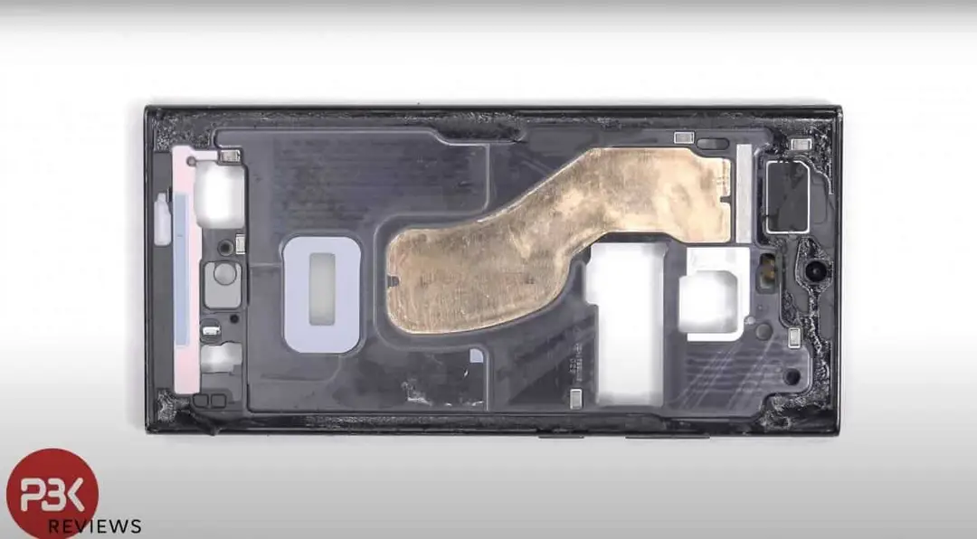 vapor chamber of samsung galaxy s24 ultra