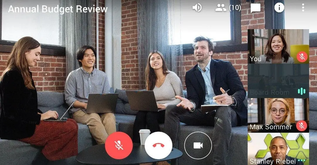 videoconfrencing google meet