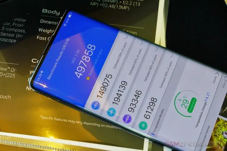vivo nex3 antutu