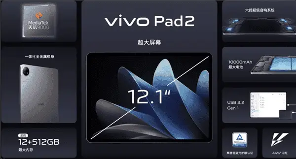 vivo pad 2 b