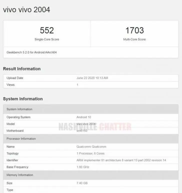 vivo v19sds