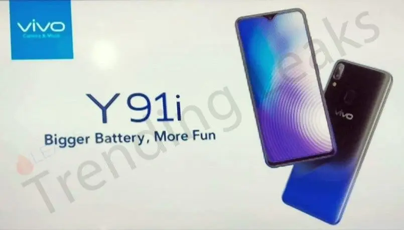 vivo y91i poster leaked