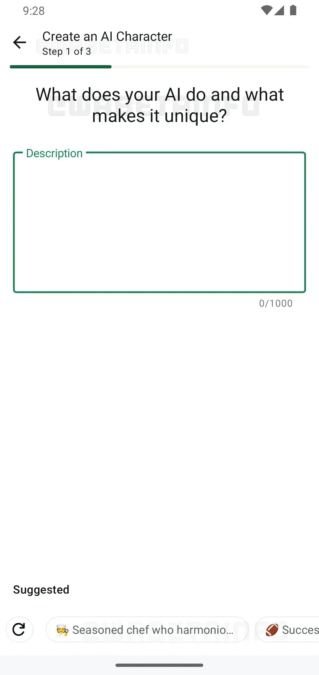 wa create ai chatbot feature android