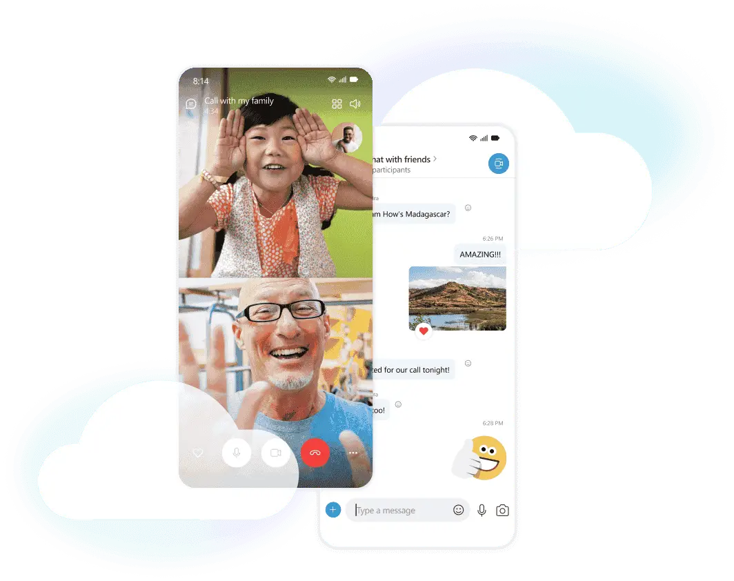 web skype image big screens optimized