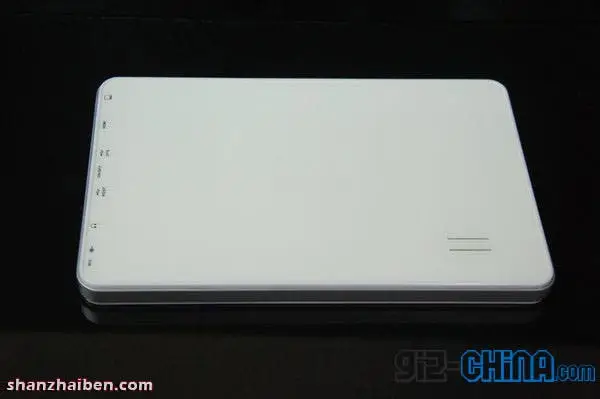 white dropad android tablet rear