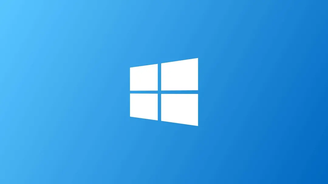 windows 10 blue logo header