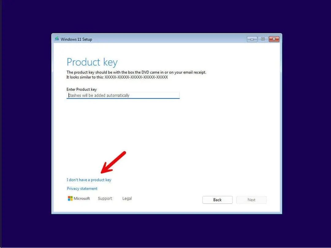 windows 11 24h2 setup product key