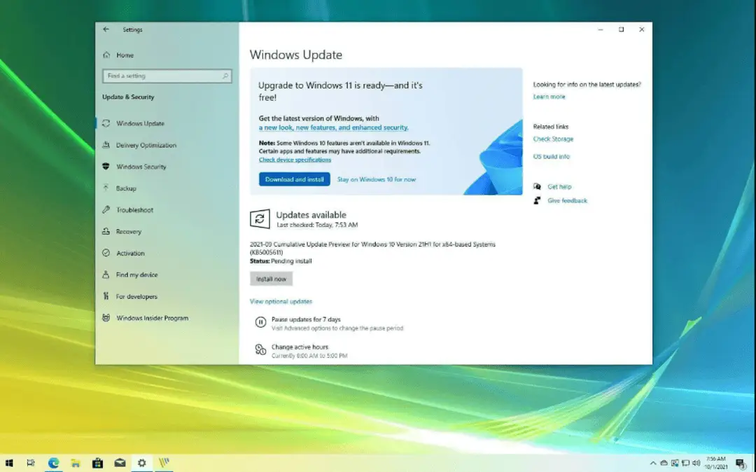 windows 11 updates